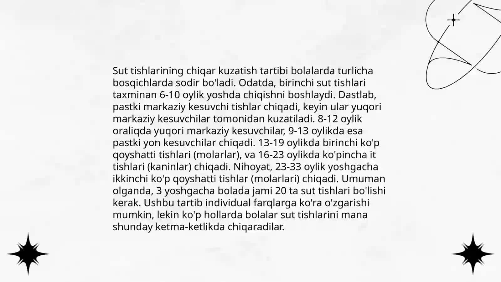 Bolalarda og’iz bo’shlig’ining profilaktik ko’rigini o’tkazish 4