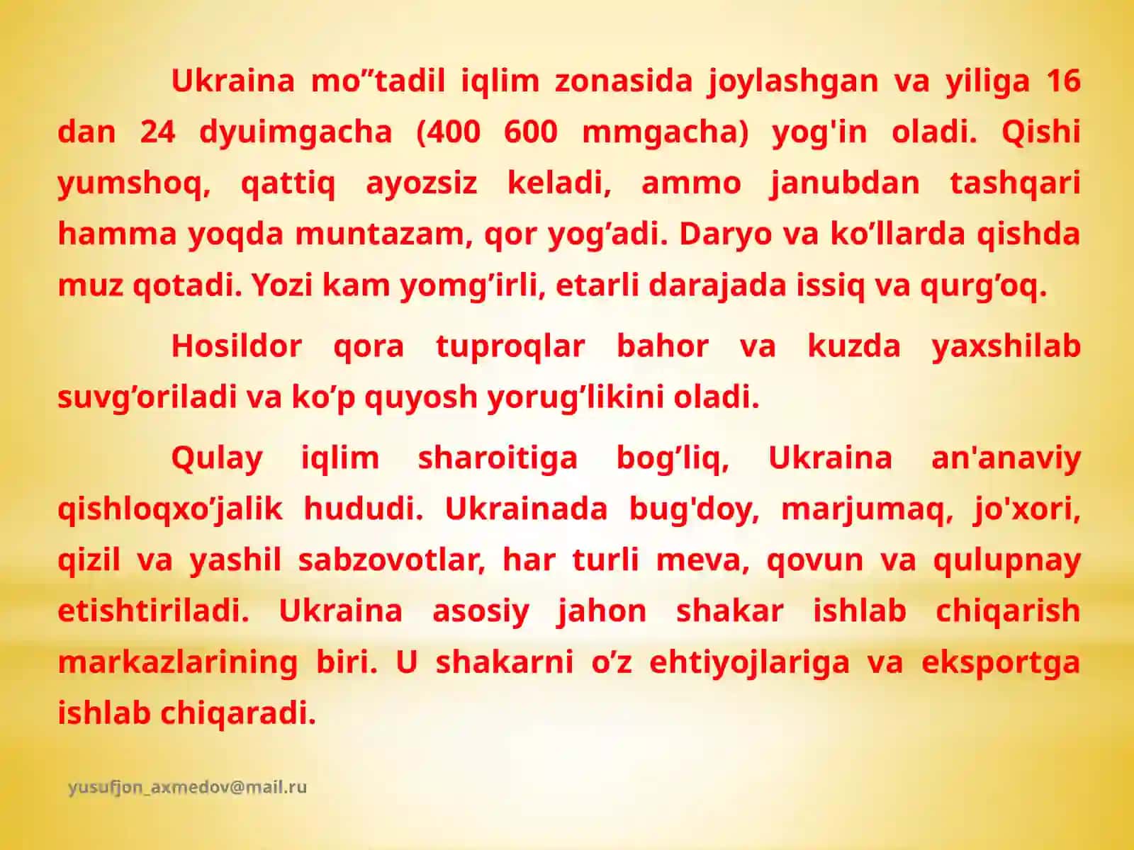 Geografik tuzulishi 4