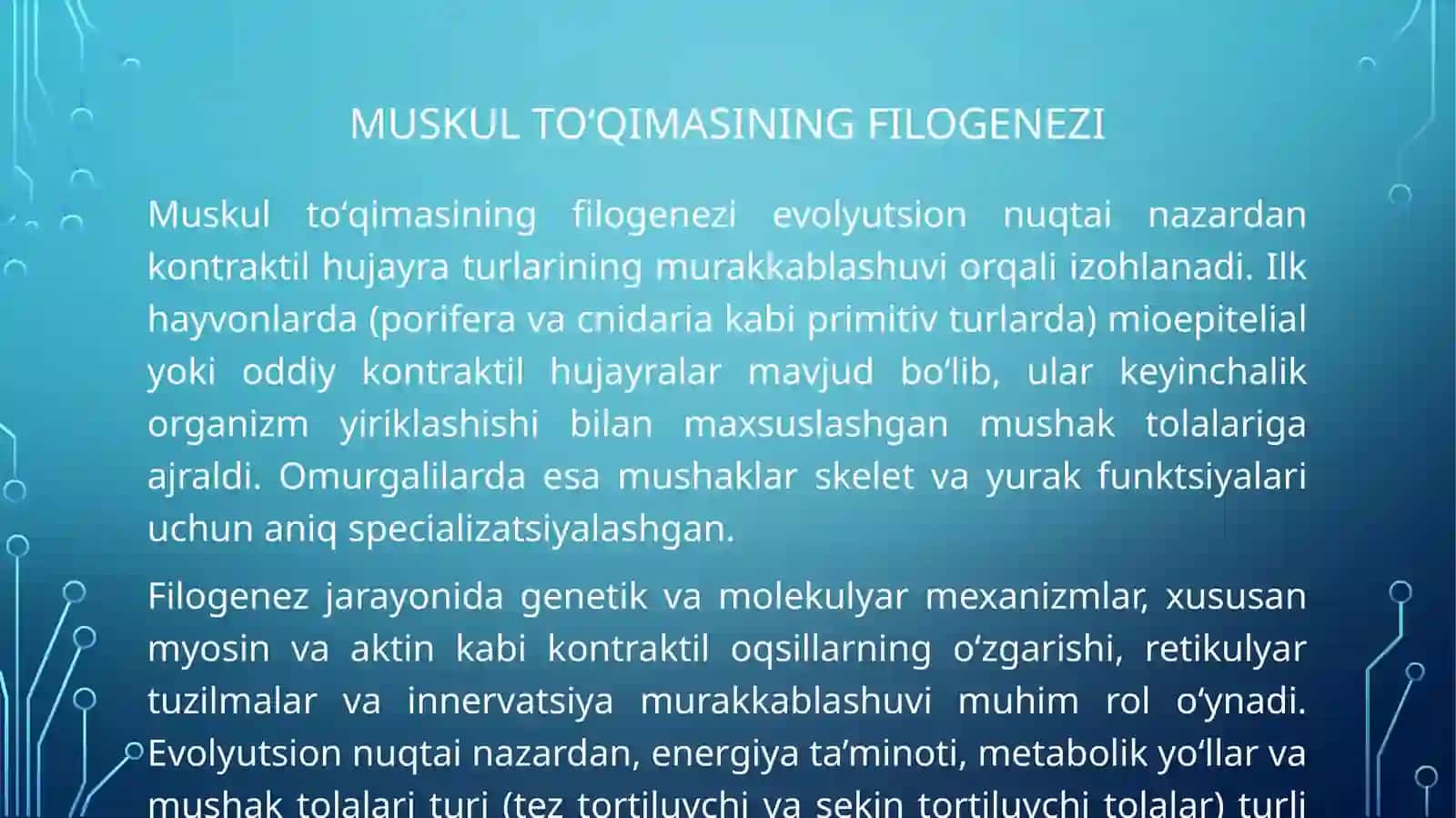 Muskullar ( miologiya) 4