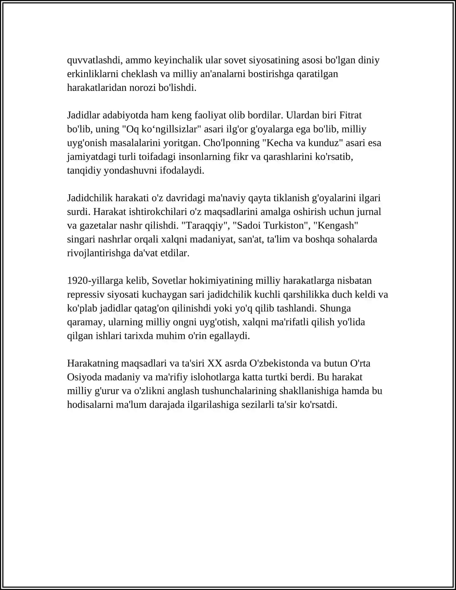 JADIDCHILIK HARAKATINING PAYDO BOʻLISHI 4