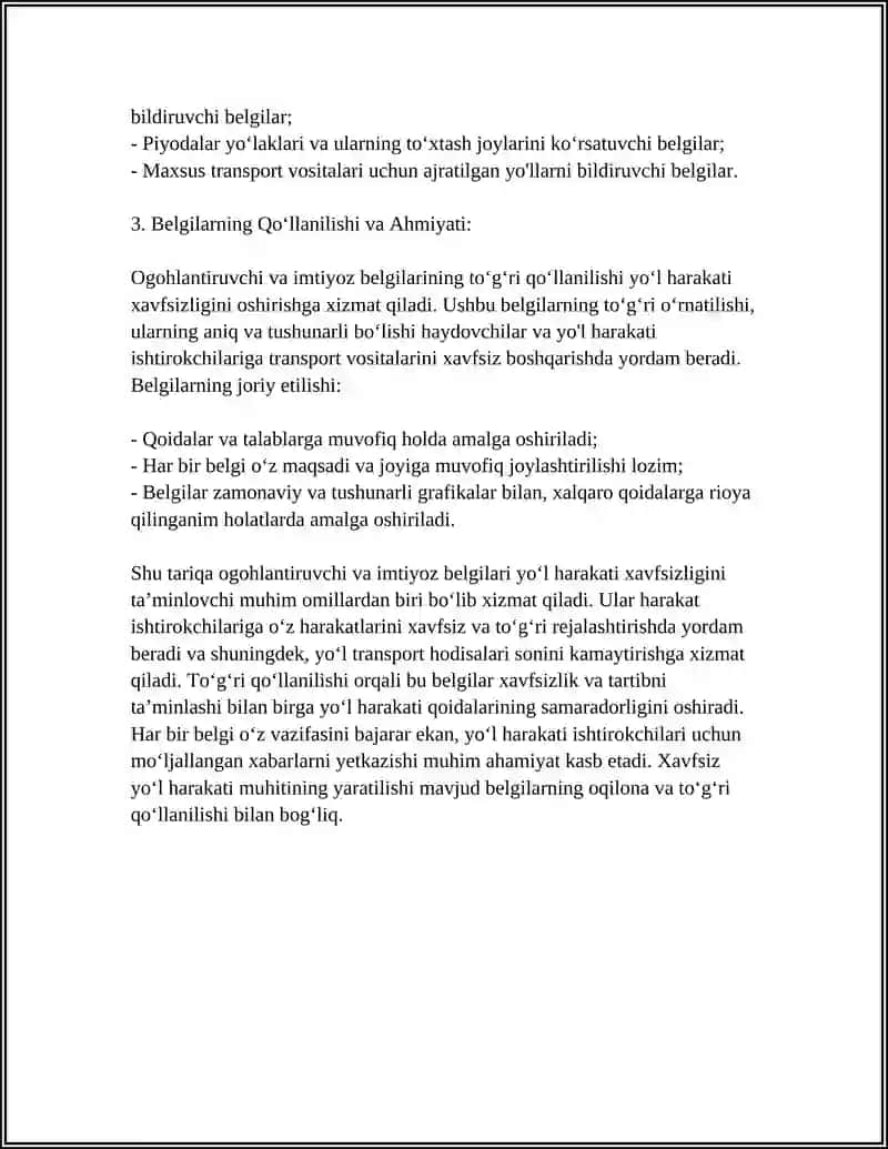 OGOHLANTIRUVCHI VA IMTIYOZ BELGILARI 4