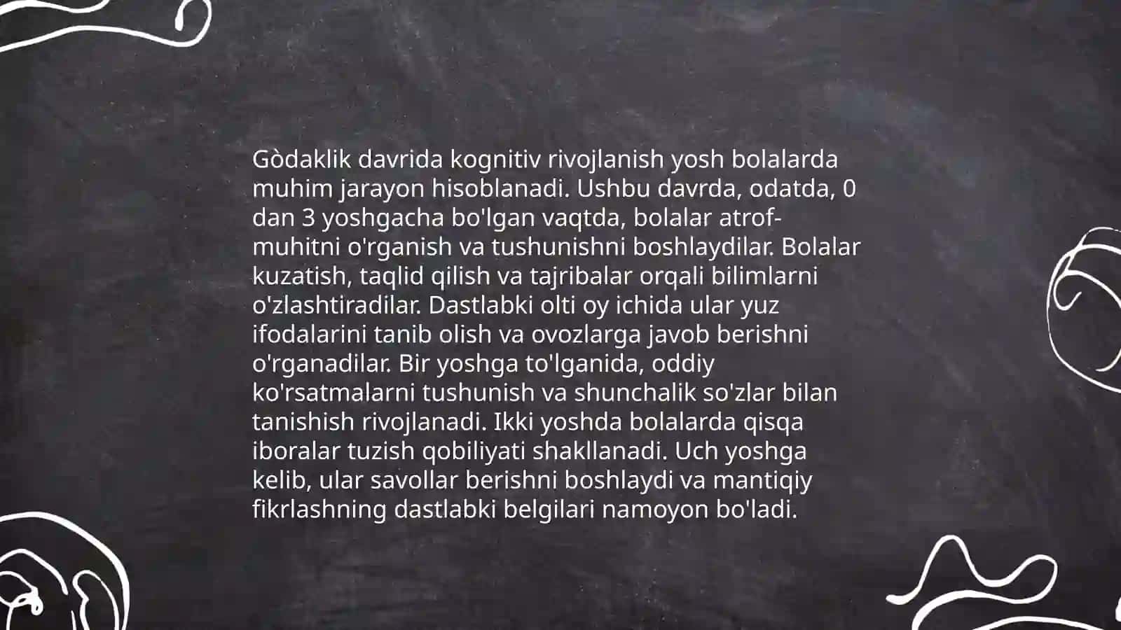 Gòdaklik davrining psixologik xususiyatlari 4