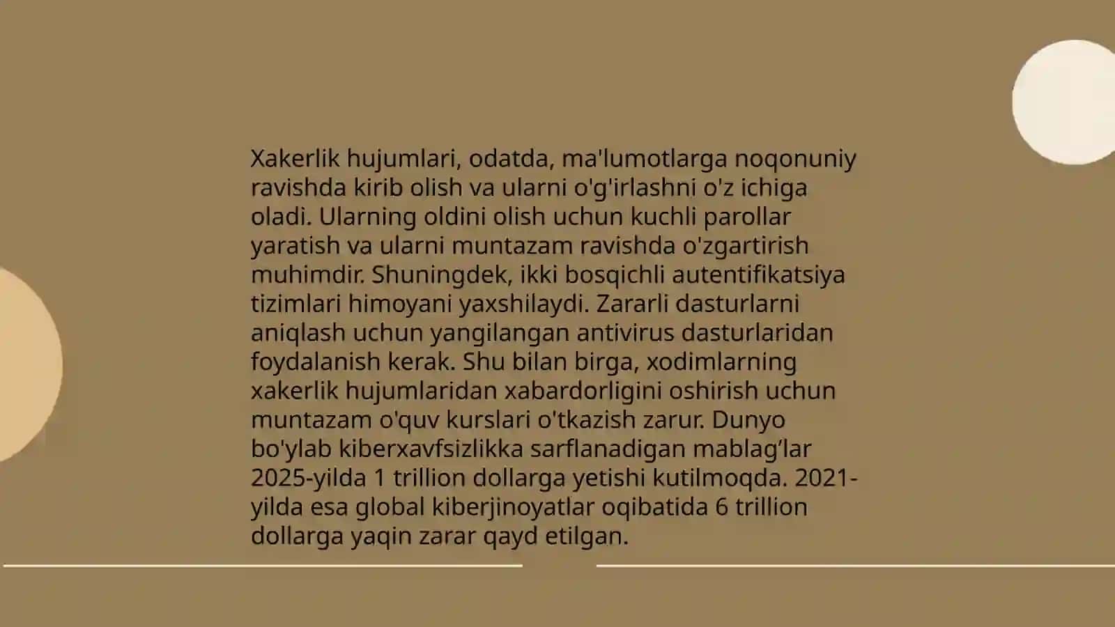 Axborot texnologiyalari sohasidagi tahdidlar va ularning oldini olish 4