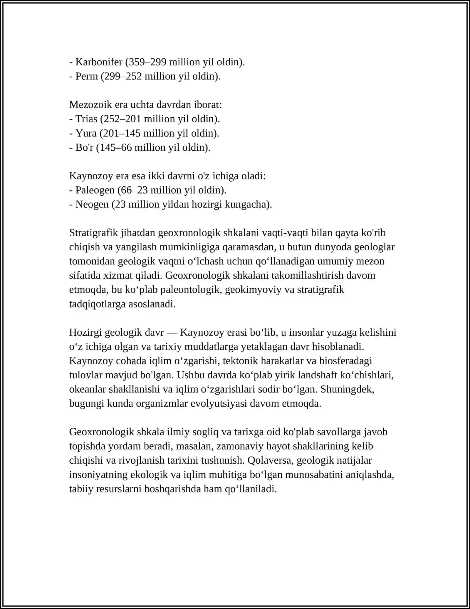 GEOXRONOLOGIK SHKALA 4