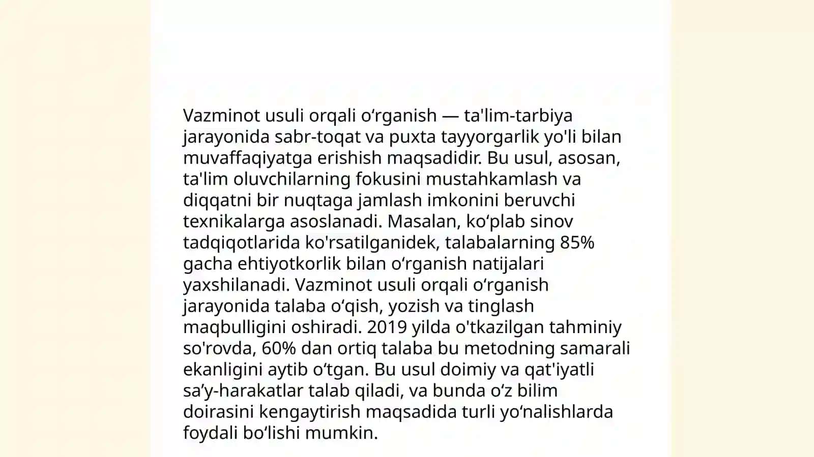 Grammatik mahorat boʻyicha til materiallarini tahlil qilish 4