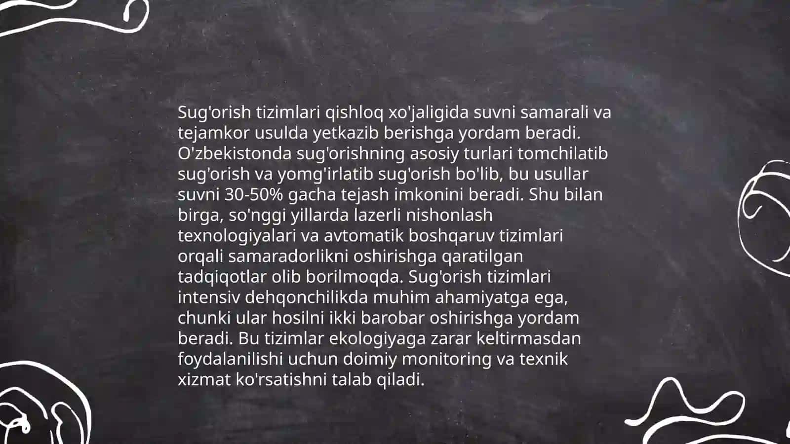 Dehqonchilik tizimi 4