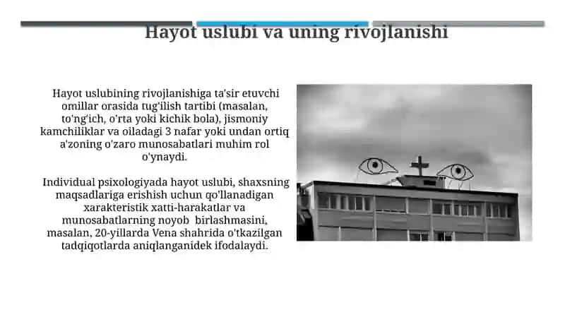Alfred Adler individual psixologiyasi 4