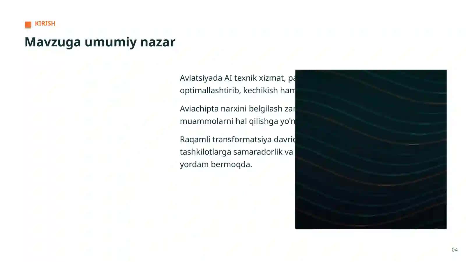 Aviachipta narxini belgilash: imkoniyat va yechimlar 4