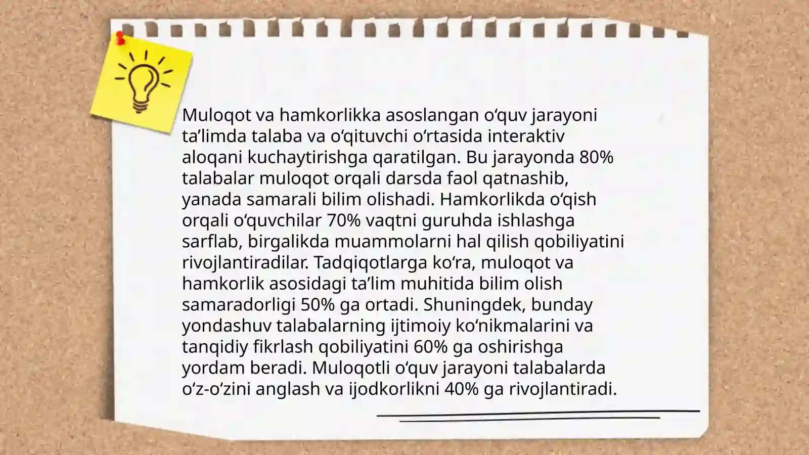Interfaol ta'limning mohiyati 4