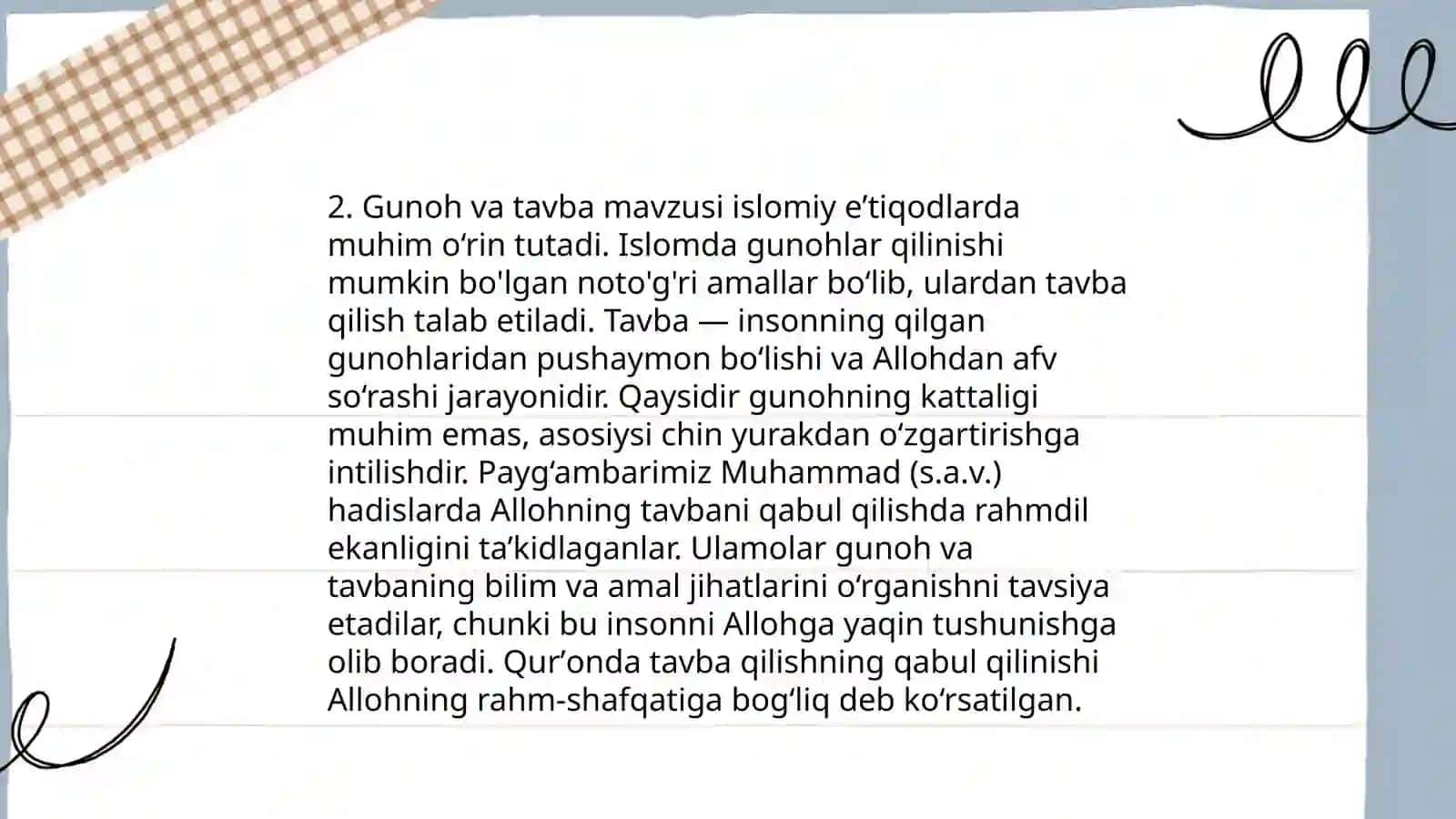Imon Gʻazzoliyning "Tavba" asari mazmun mohiyati 4