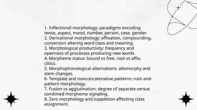 Parts of speech in different languages and their classification principles 4