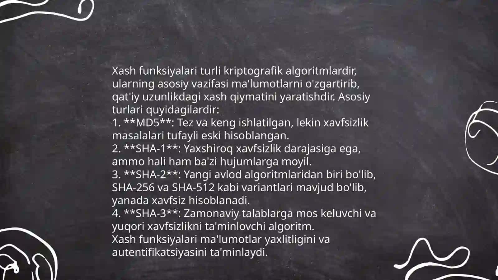 Xash algoritmi 4