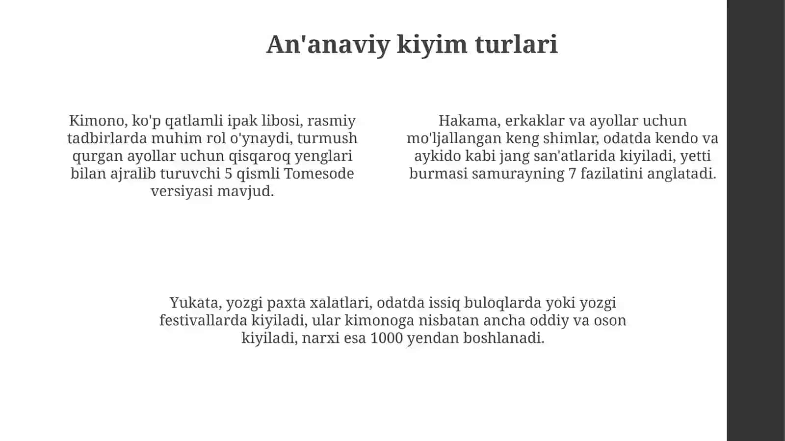 Yapon kiyimlari 4