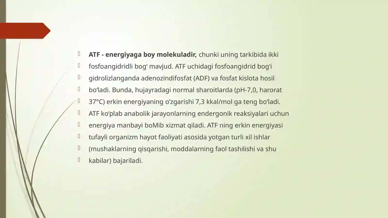 Energiya almashinuvinibg boshqarilishi 4