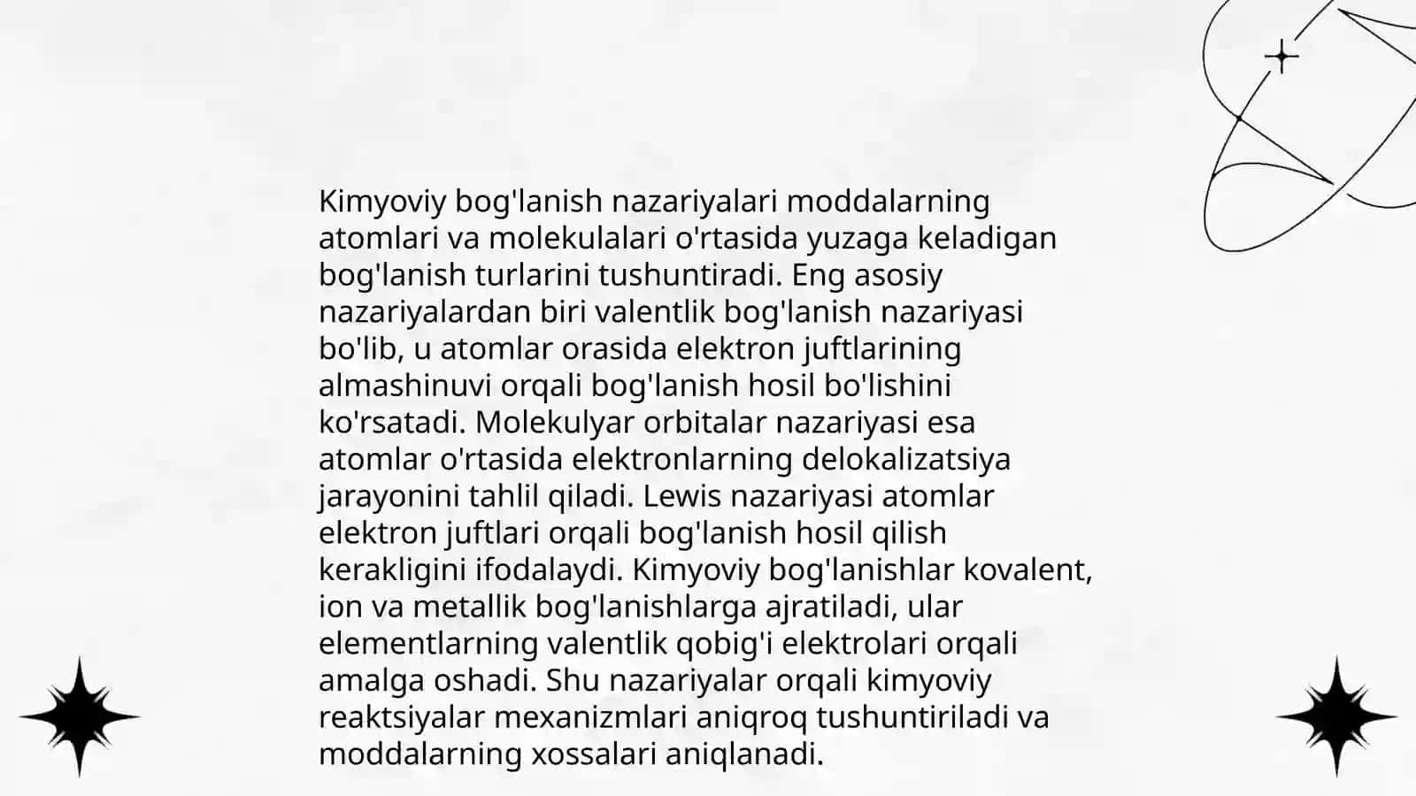 Kimyoda tajriba va nazariya 4