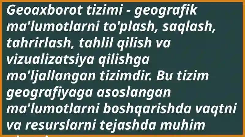 Geoaxborot tizimi 4