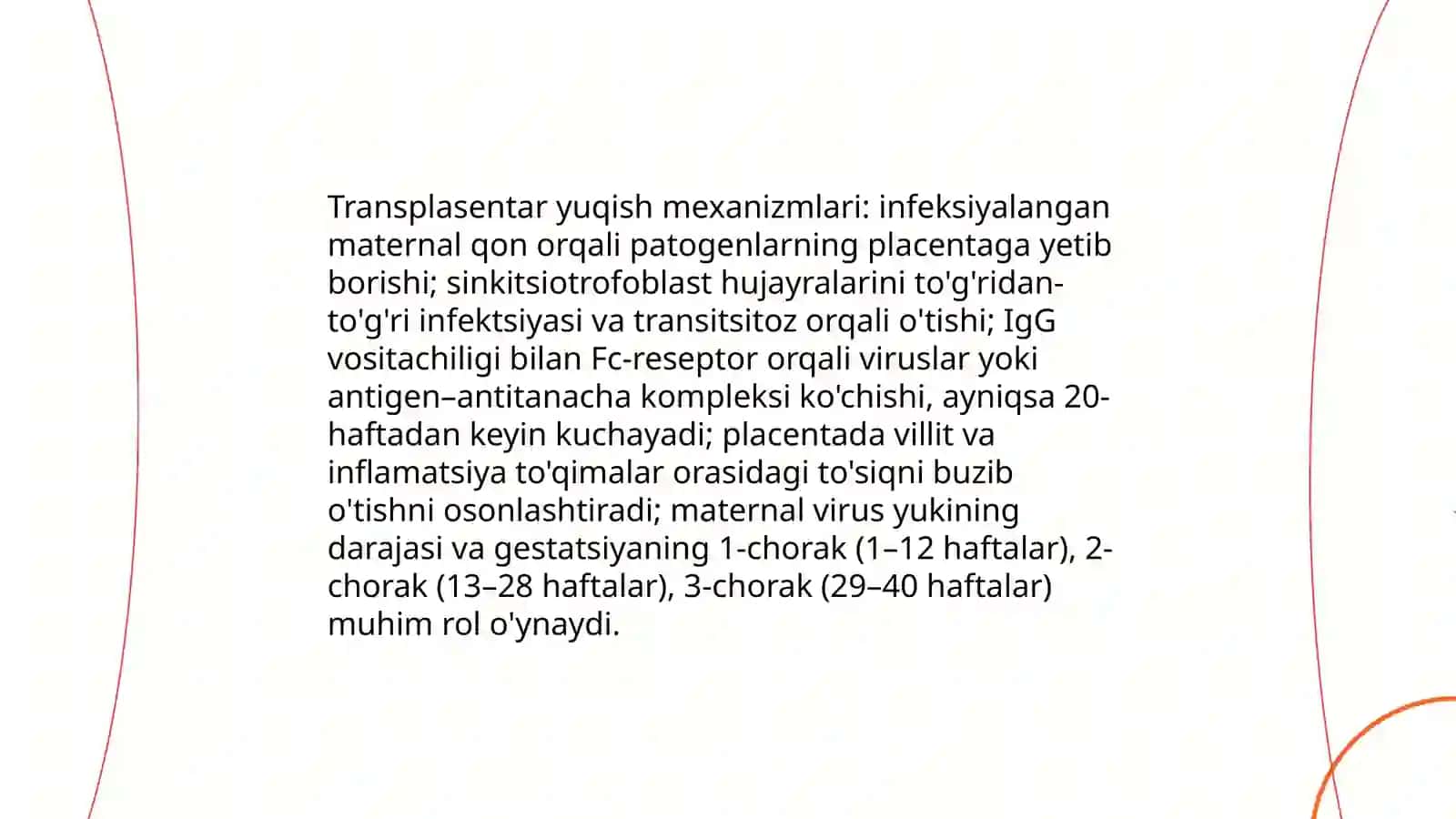 Homila ichi infeksiyalari 4