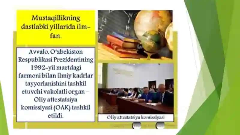 MUSTAQILLIK YILLARIDA ILM-FAN 4