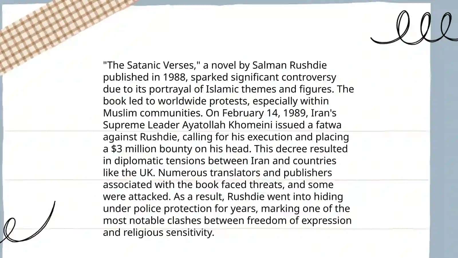 Salman Rushdie's Literary Contributions 4