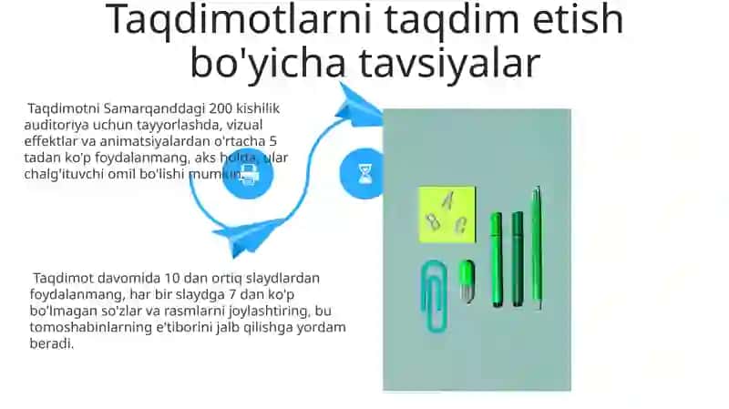 Taqdimotlarni ishlab chiqishning instrumental vositalari 4