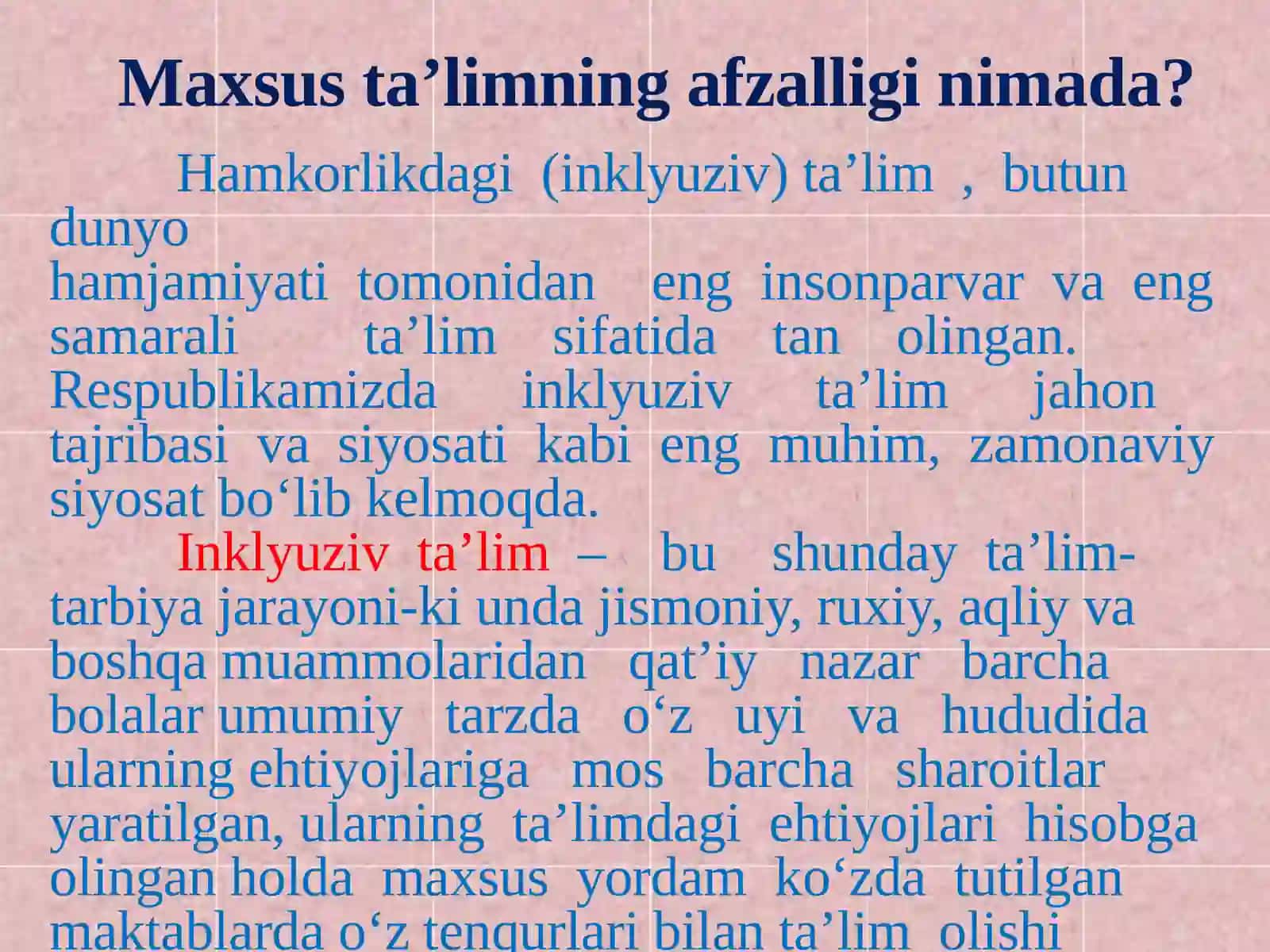 Inklyuziv ta’lim mazmuni va mohiyati 4