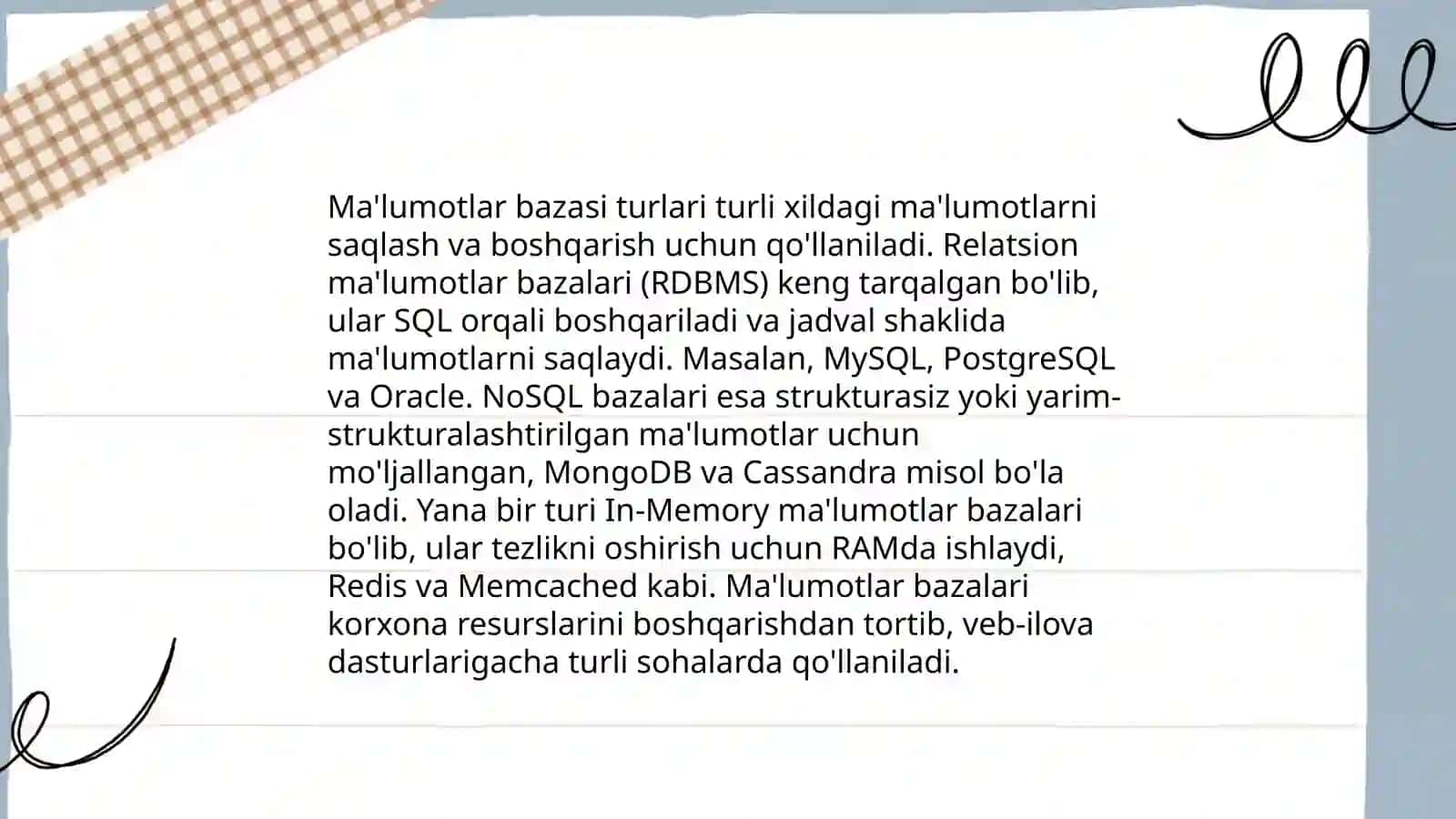 Oziq-ovqat ma'lumotlar bazasi 4