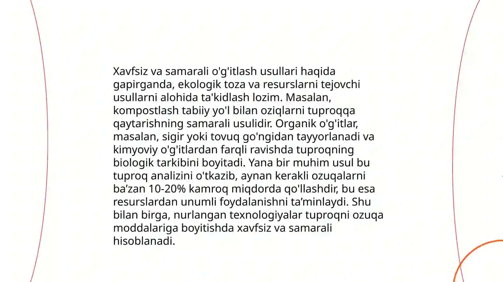 Bogʻdorchilikdagi agrotexnologiyalarni oʻrganish. Zamonaviy bogʻdorchilikni joriy etish 4