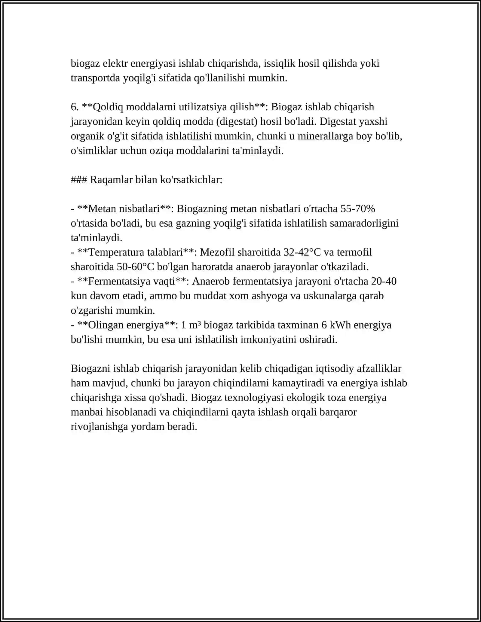 BIOGAZ OLISH TEXNOLOGIYASI 4