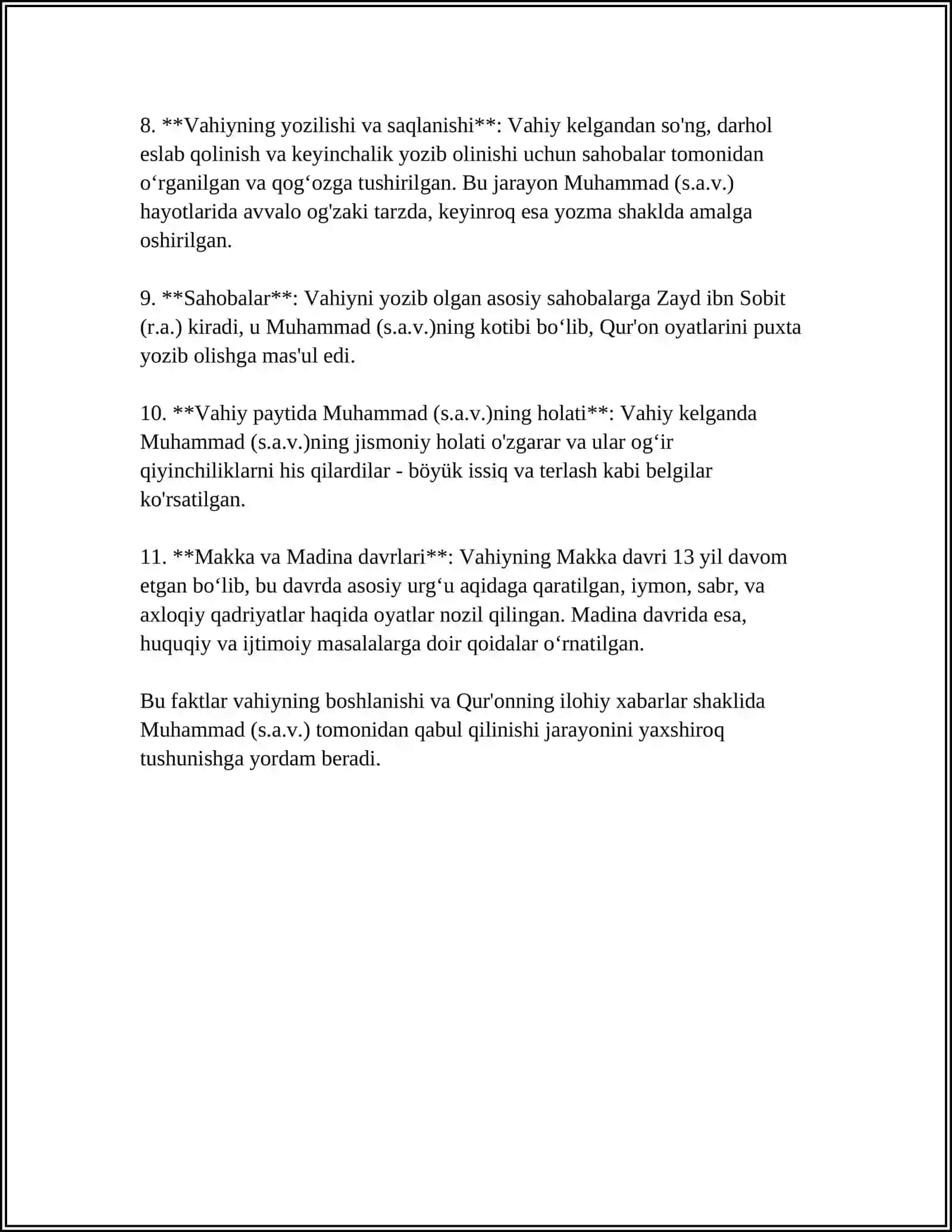 QUR’ON KARIMNING JAMLANISH TARIXI 4