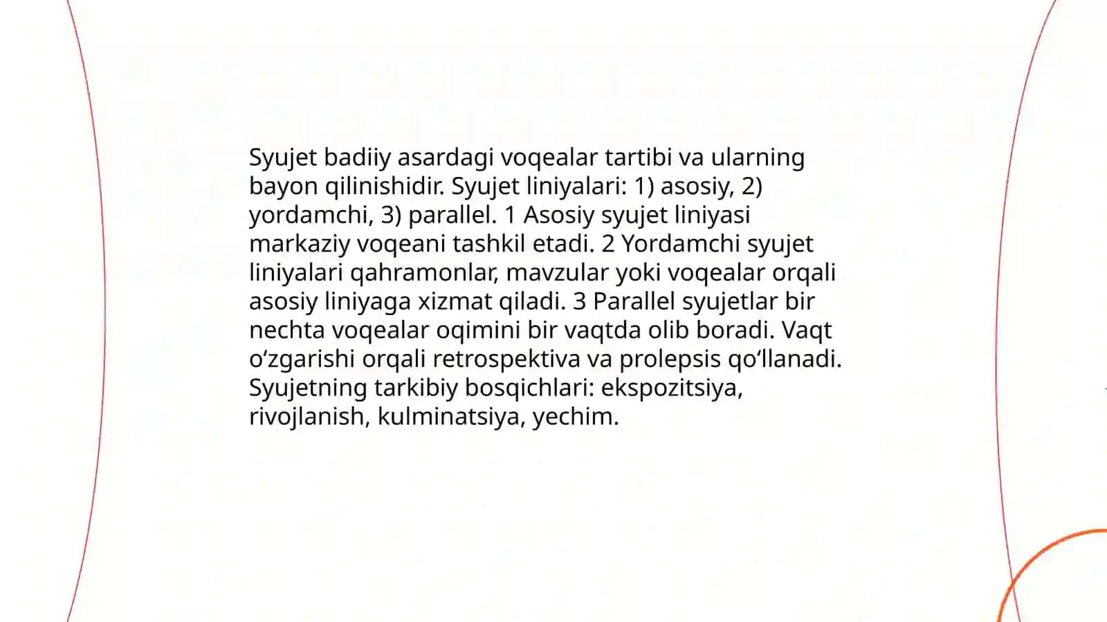Badiiy asar tuzilishi va obrazlar tasnifi 4