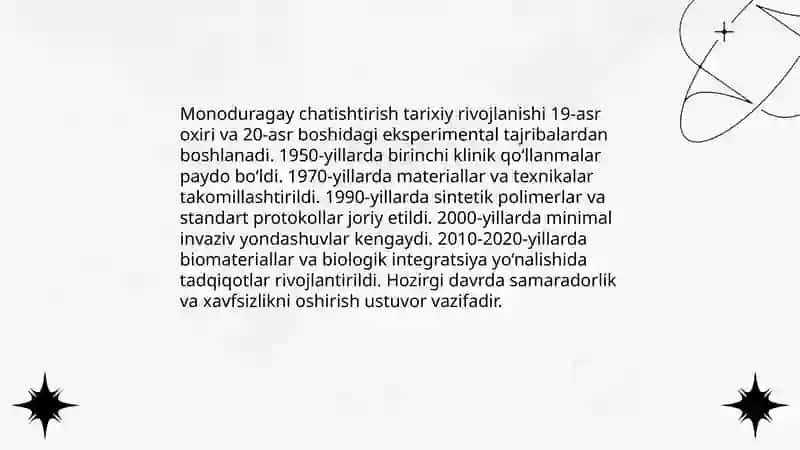 Monoduragay chatishtirish 4