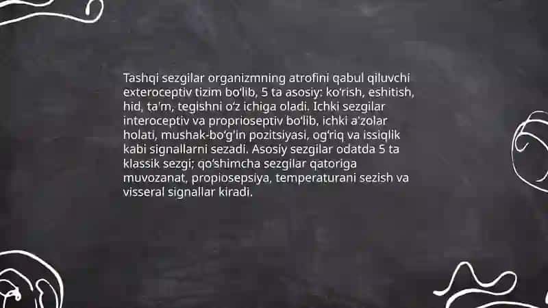 Sezgilar haqida umumiy tushuncha 4