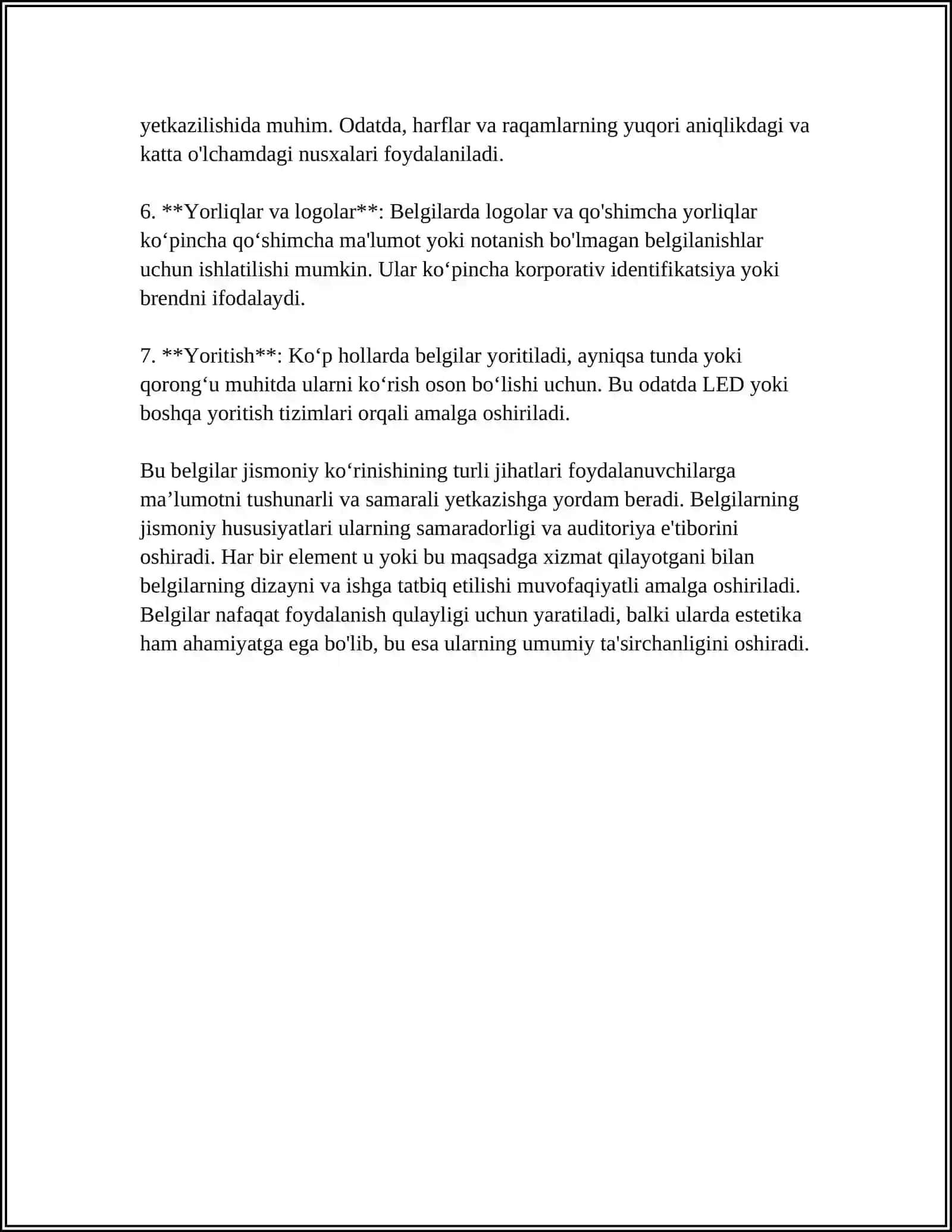 BELGILARNING JNSGA BRIKAN HOLDA IRSILANISHI 4