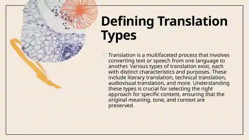 Types of translation 4
