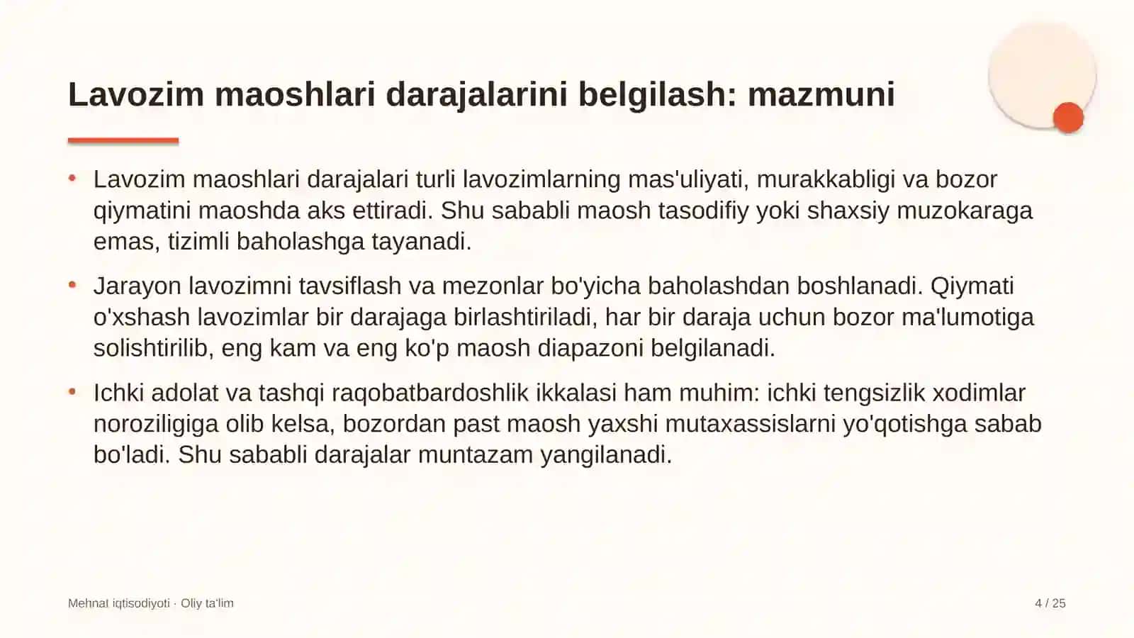 geodeziya va kartografiyada lavozim maoshlari darajalarini belgilash 4048 4