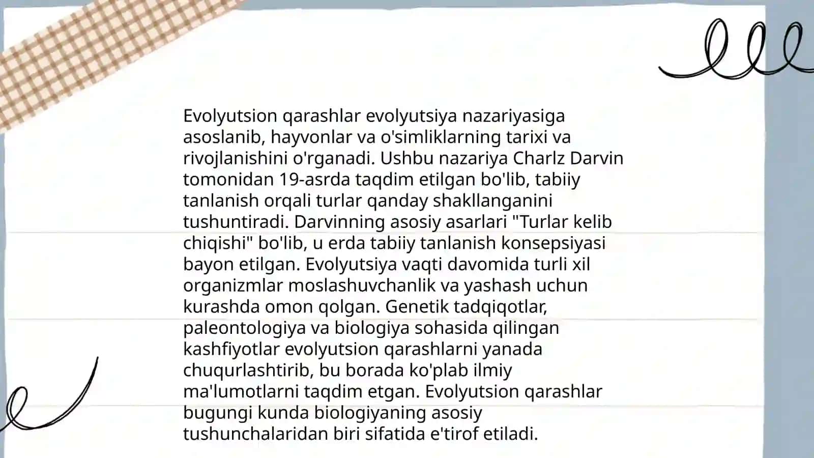 Odamning paydo boʻlishi nazariyalari 4
