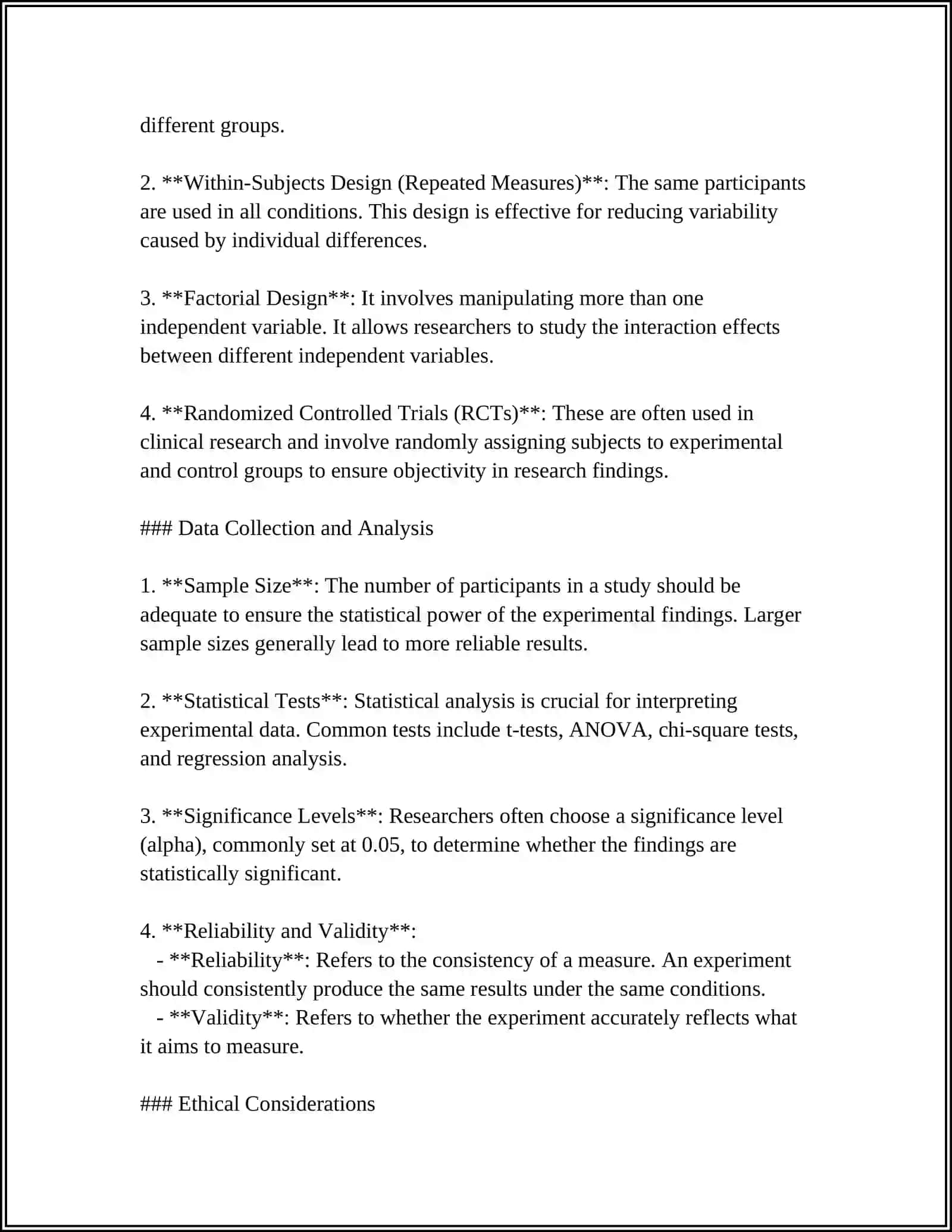 METHODS PSYCHOLOGY 4