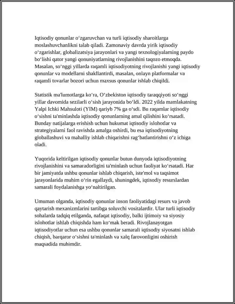 IQTISODIY QONUNLAR VA KATEGORIYALAR 4