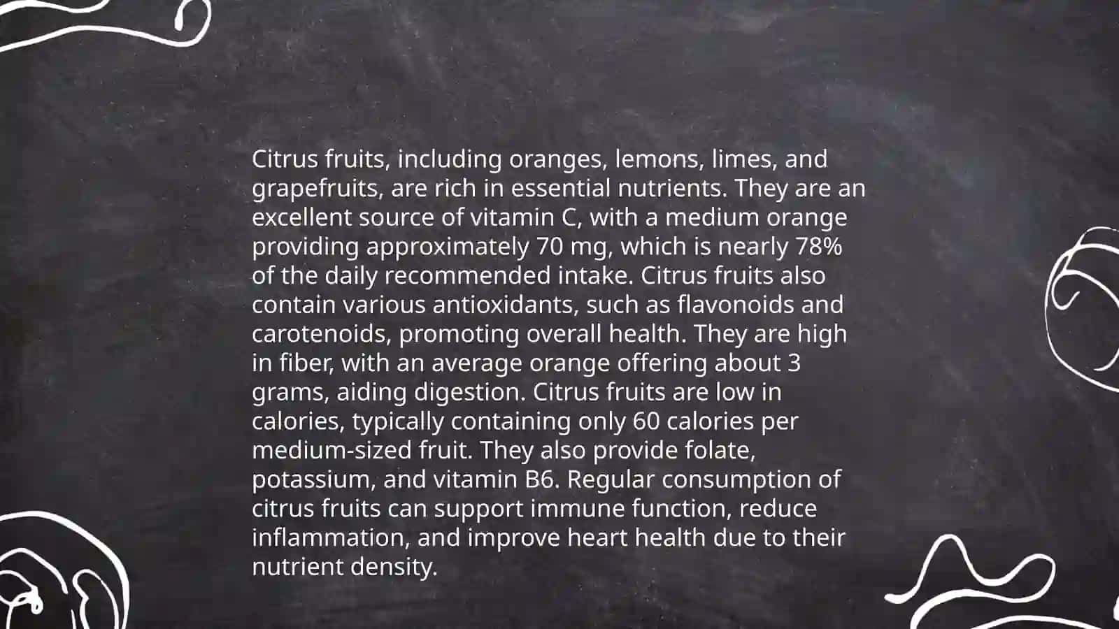 Varieties of Citrus Fruits 4