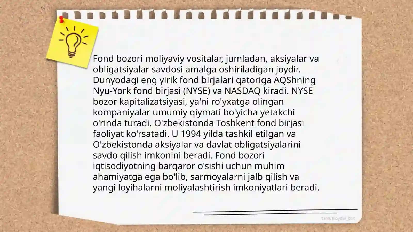 Qimmatli qogʻozlar turlari 4