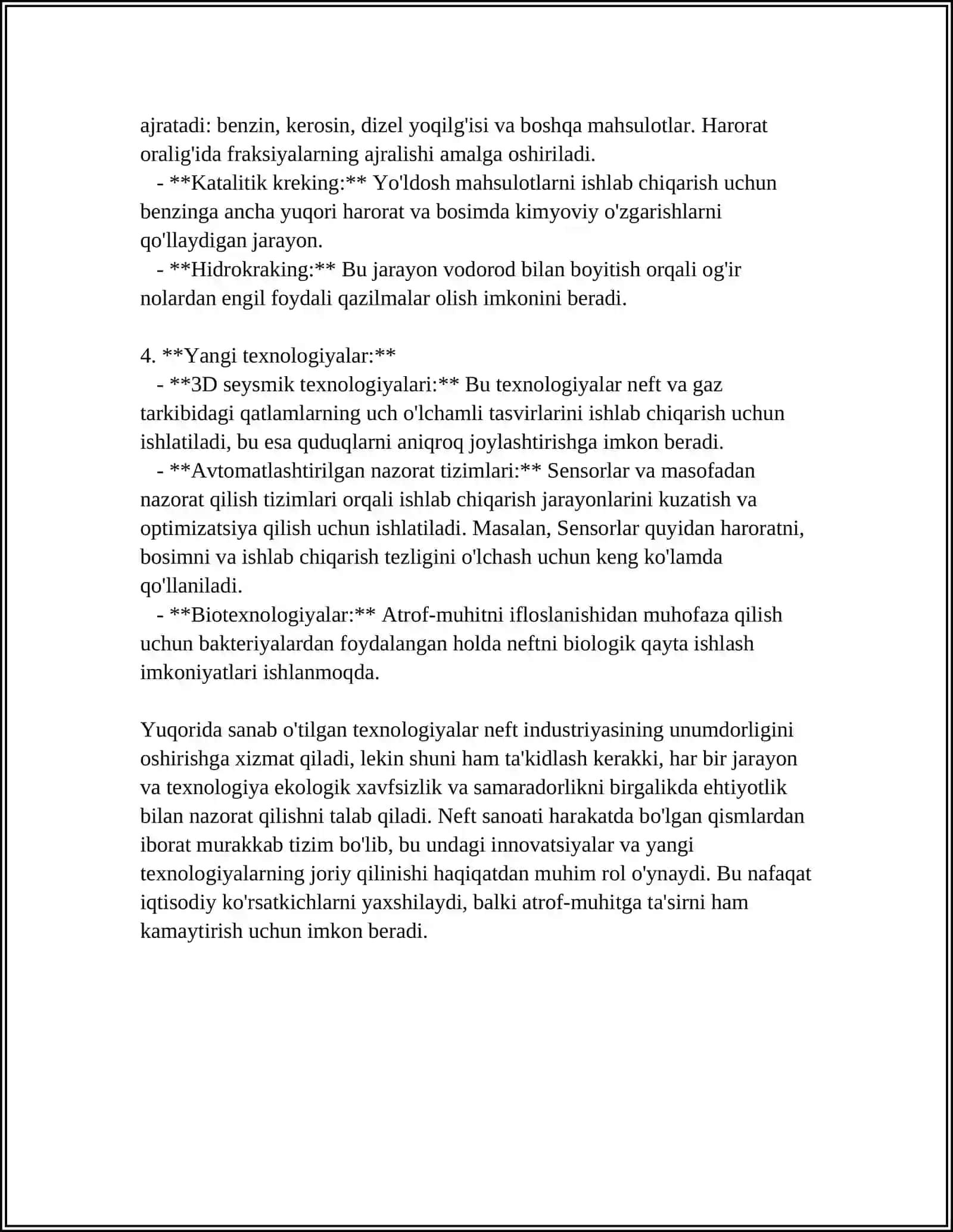 NEFT UYUMLARINING ISHLATISHNING YANGI METITLARI 4