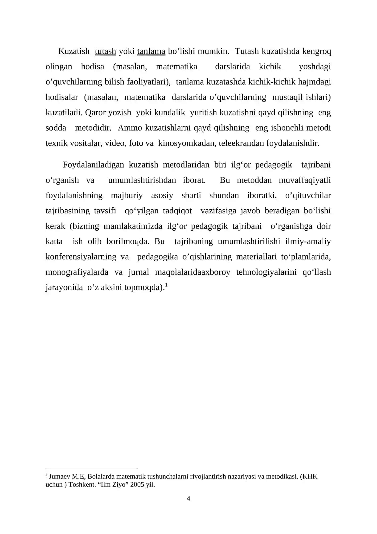 Matematika O’qitish Metodikasi 4