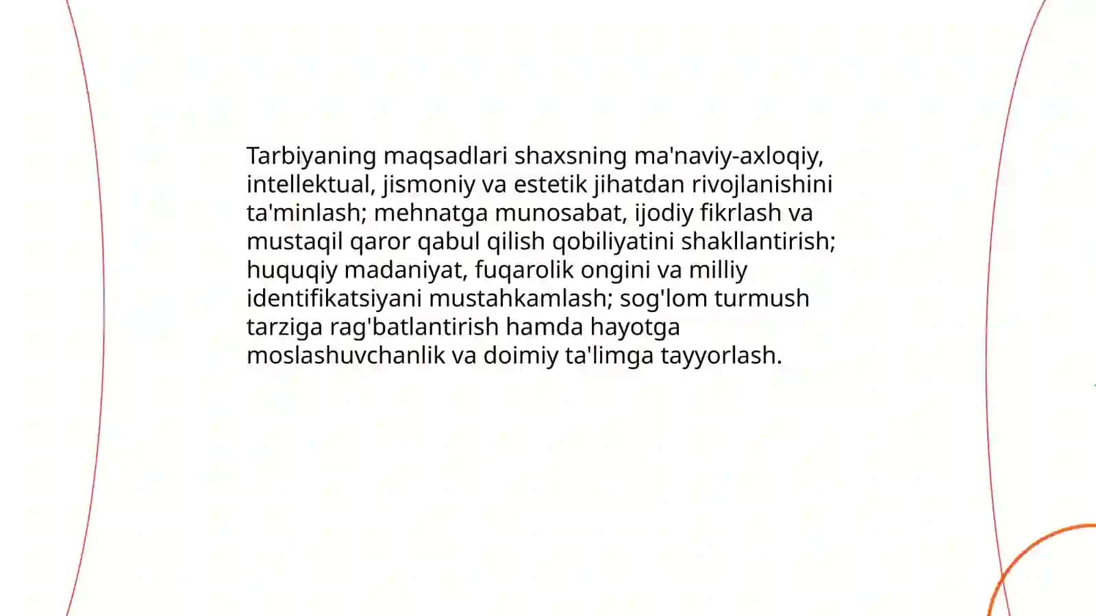 Tarbiya haqida tushuncha 4