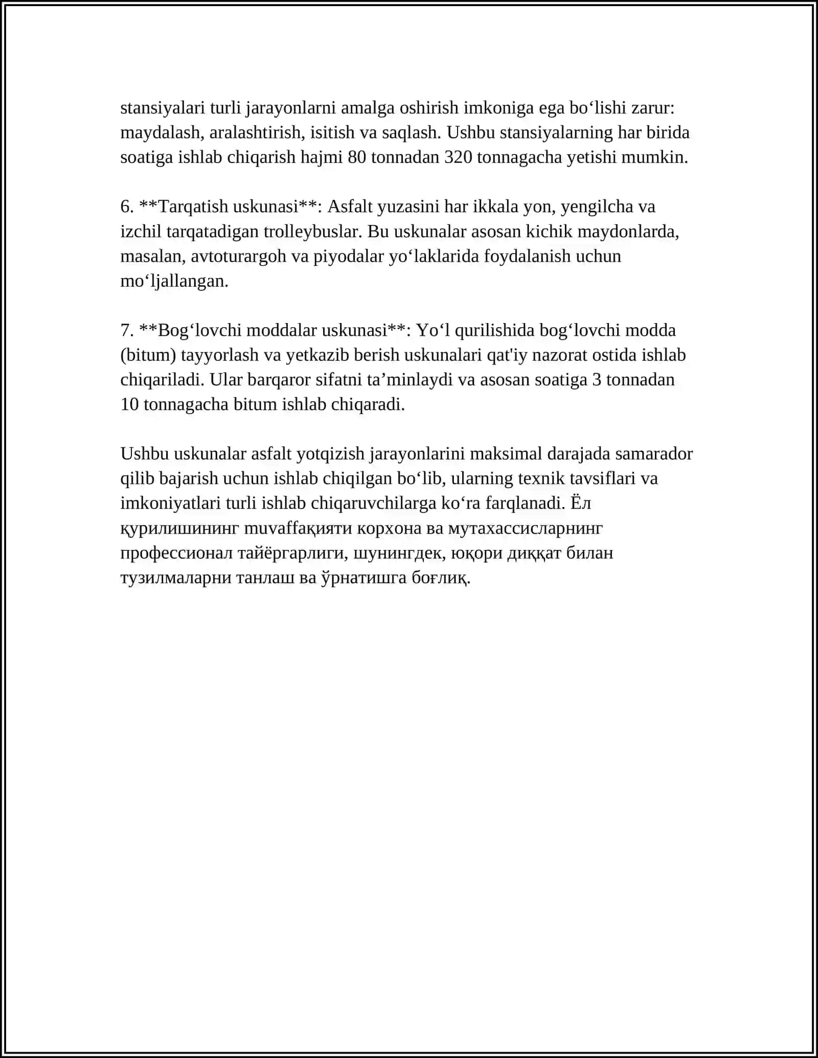 Asfalt yotqizish uskunalari 4