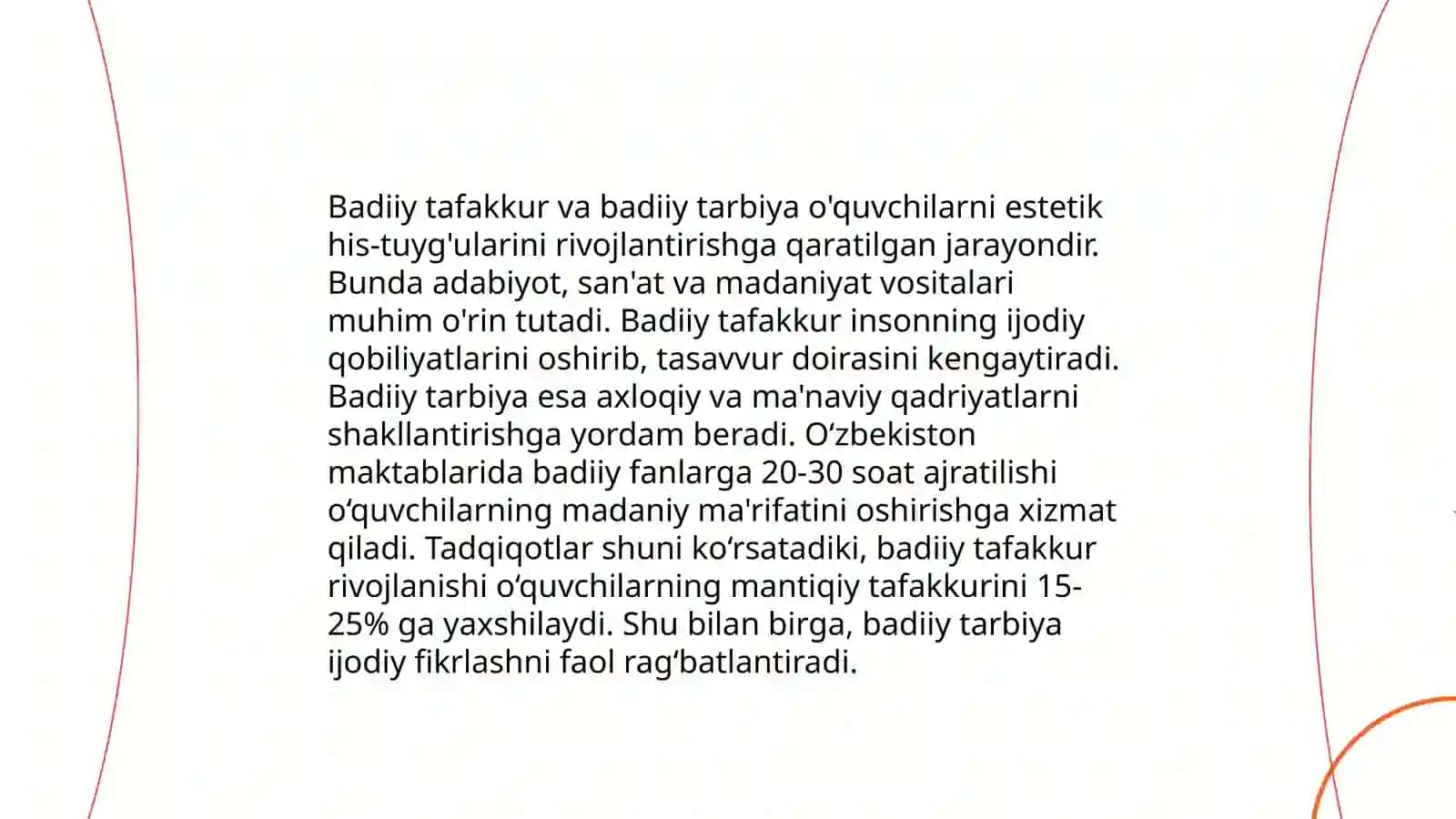 Badiiy PEDAGOGIKA tamoillari 4