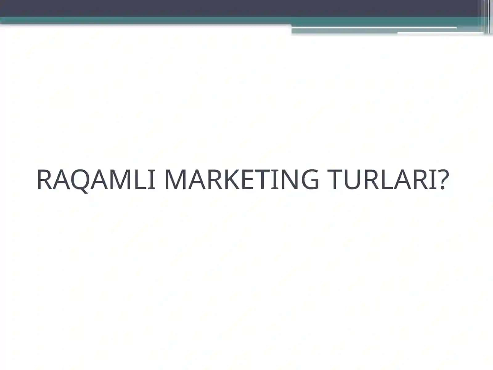 Raqamli marketing asoslari 4