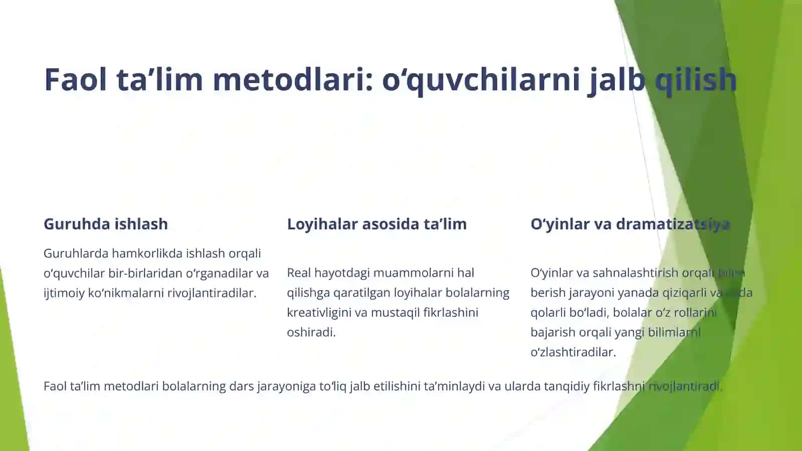 Boshlangʻich sinflarda taʼlim metodlarivavositalari 4
