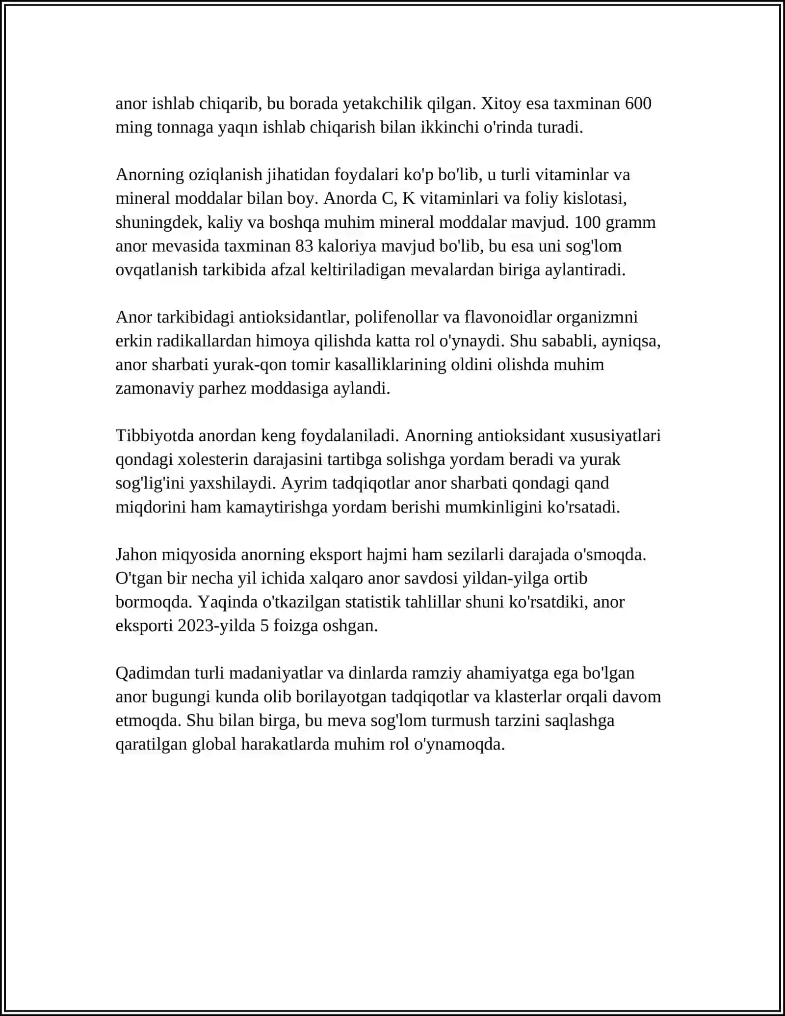 ANOR 4