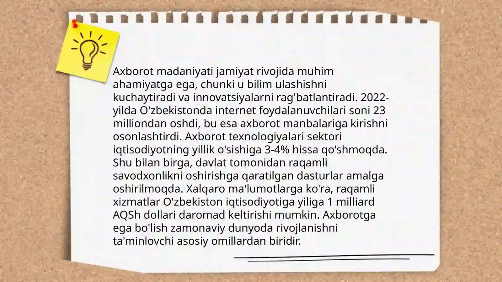 Media savodxonlik va axborot madaniyati 4