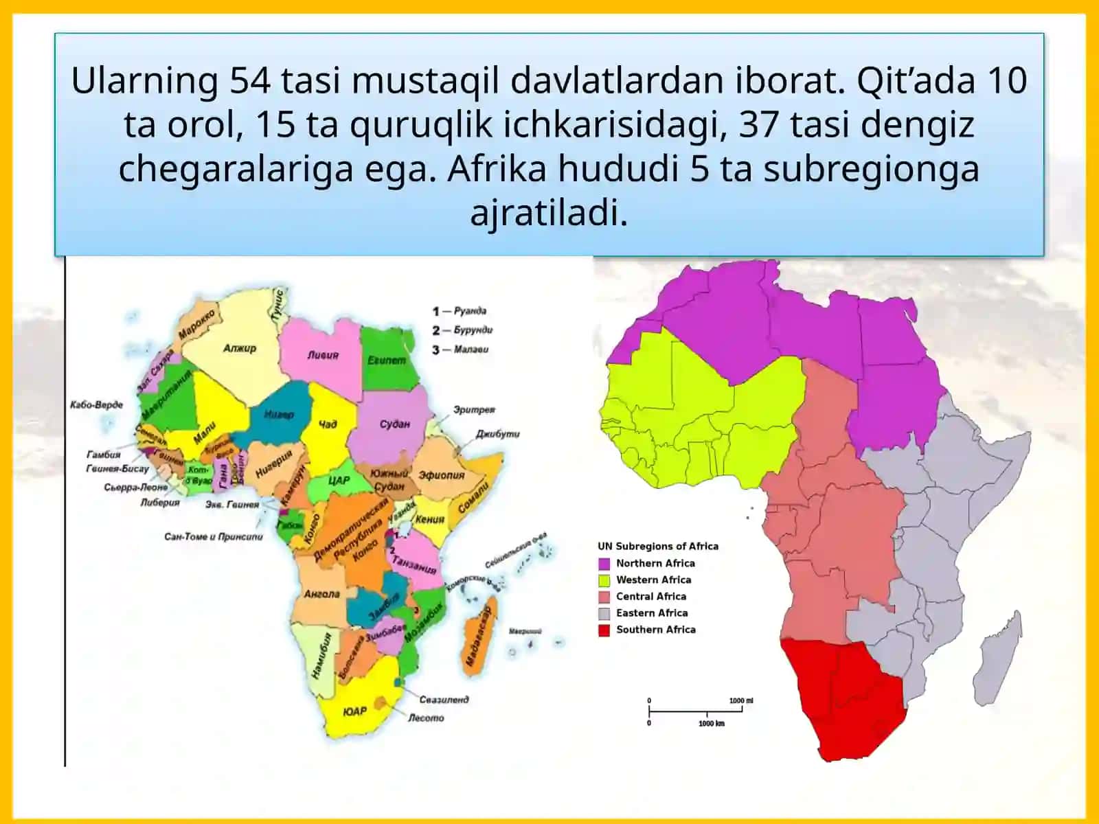 AFRIKA SUBREGIONLARI 4